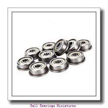 4mm x 11mm x 4mm  ZEN f694-zen Ball Bearings Miniatures